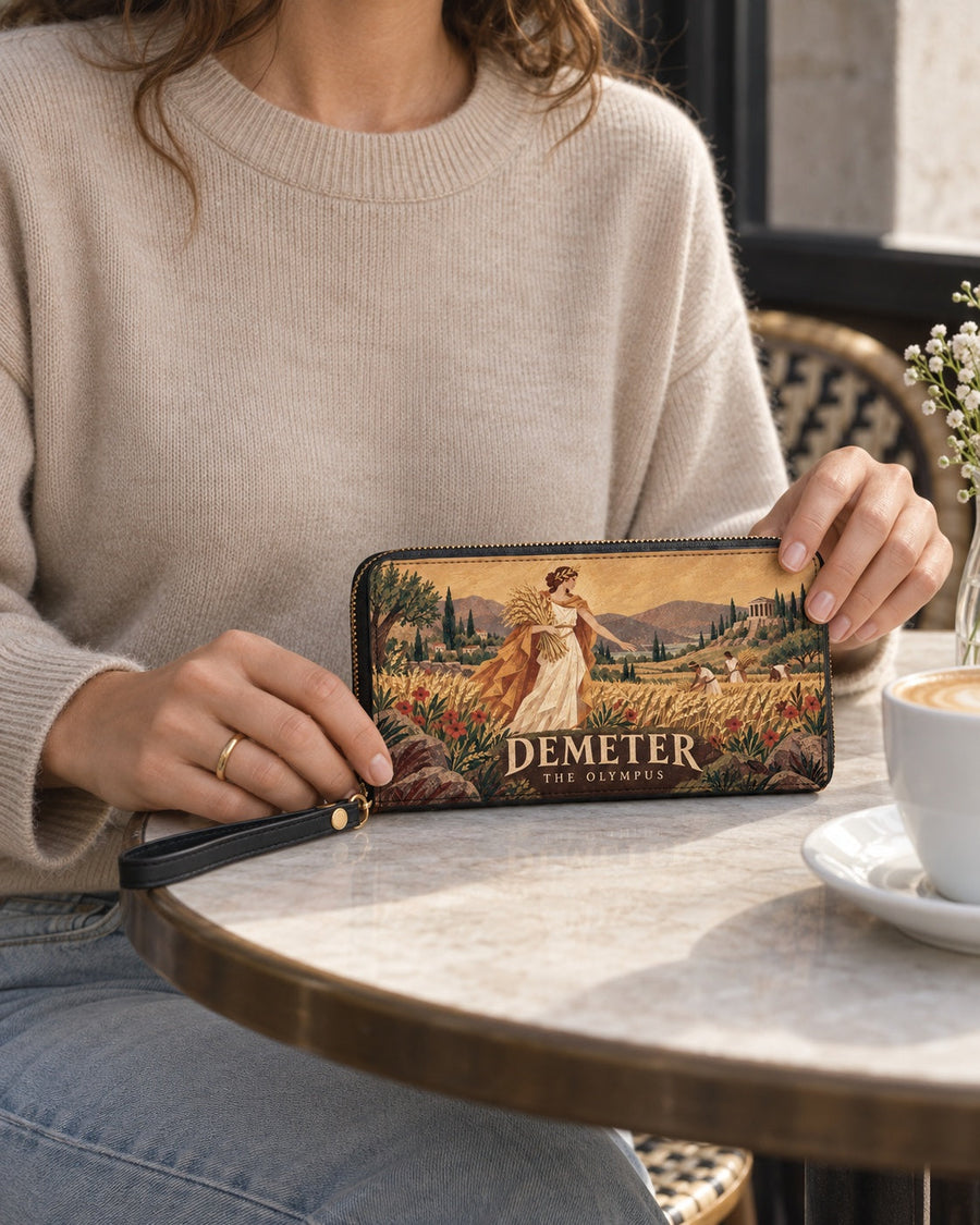 "Demeter" Long Wallet