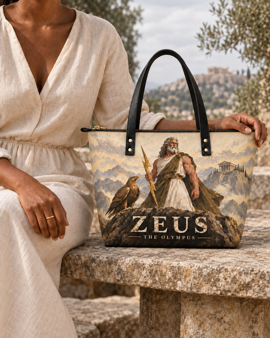 "Zeus" Leather Tote Bag