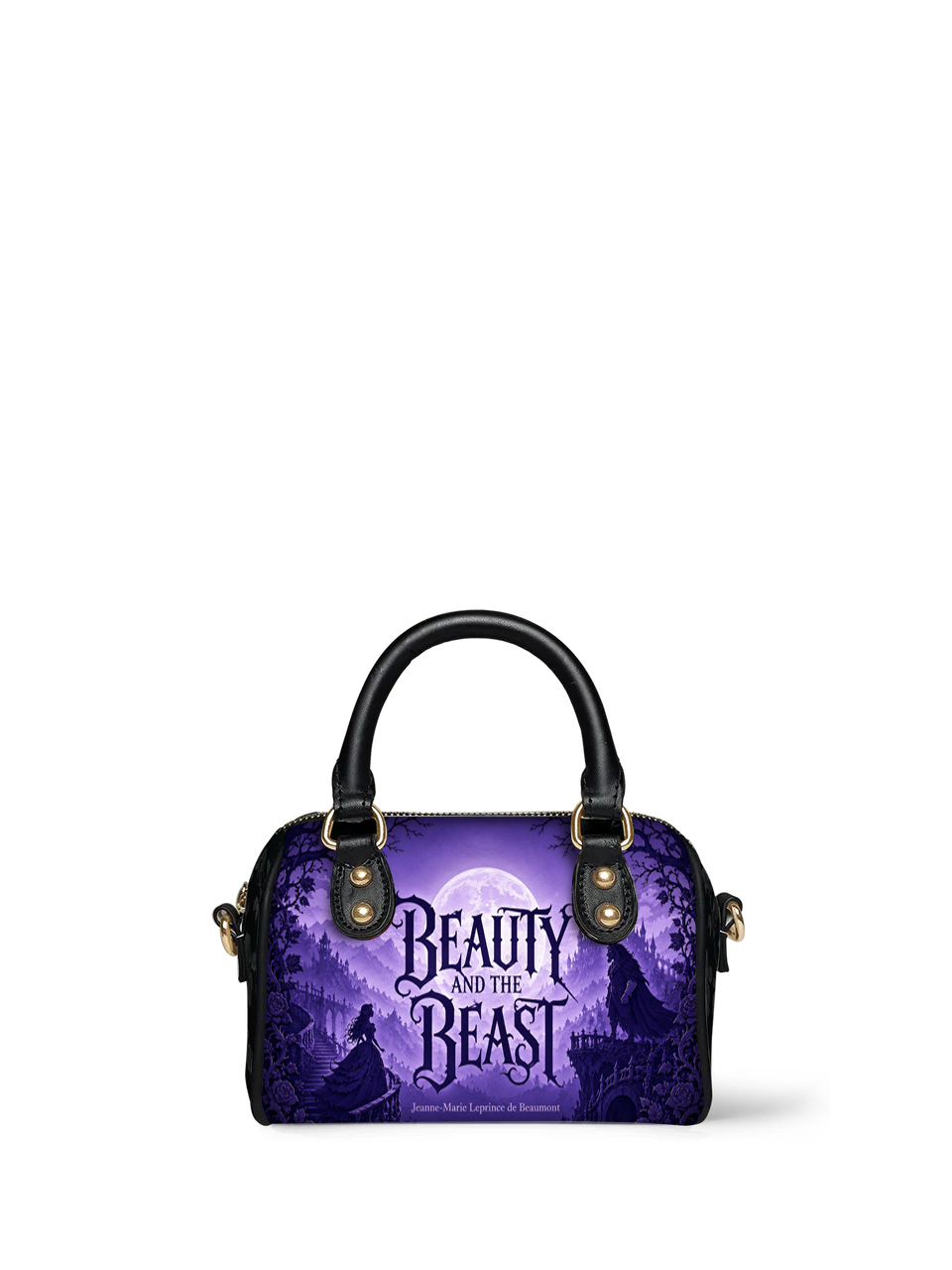 "Beauty and the Beast" Moonlit Rose Mini Satchel