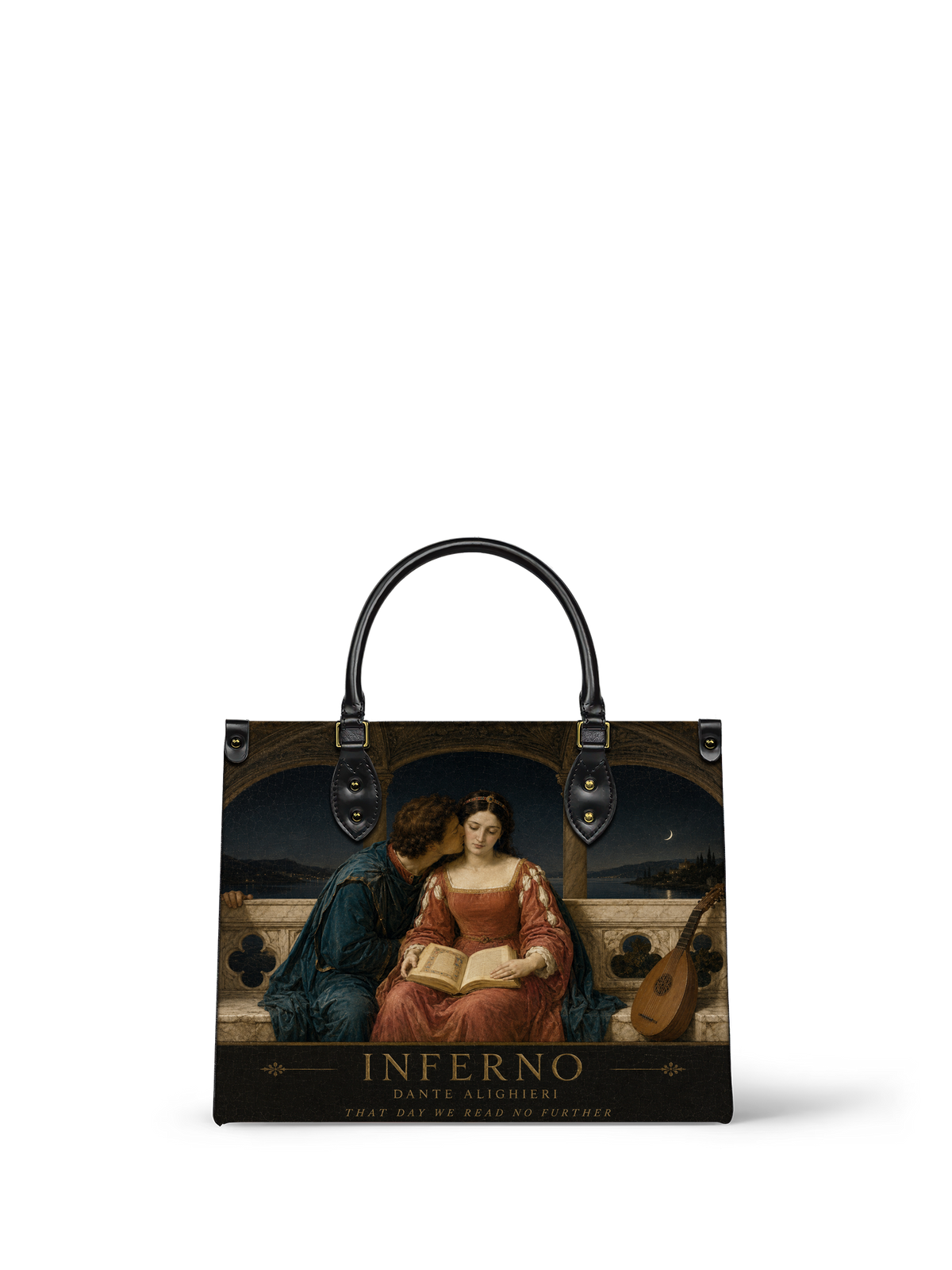 "Inferno" Leather Handbag