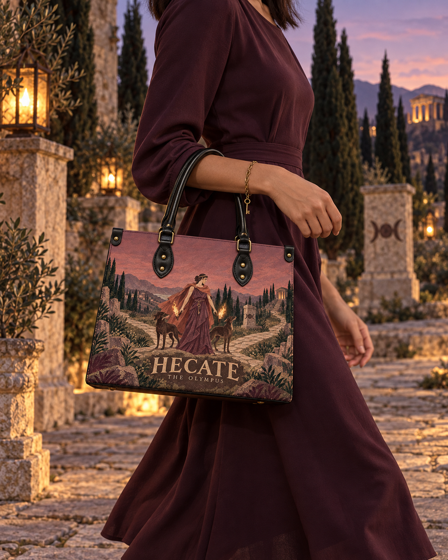 "Hecate" Leather Handbag