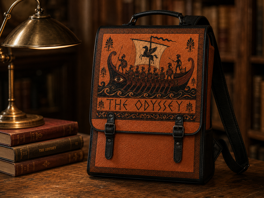 "The Odyssey" Leather Backpack