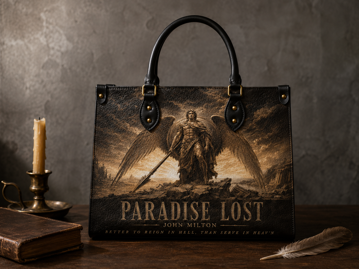 "Paradise Lost" Leather Handbag