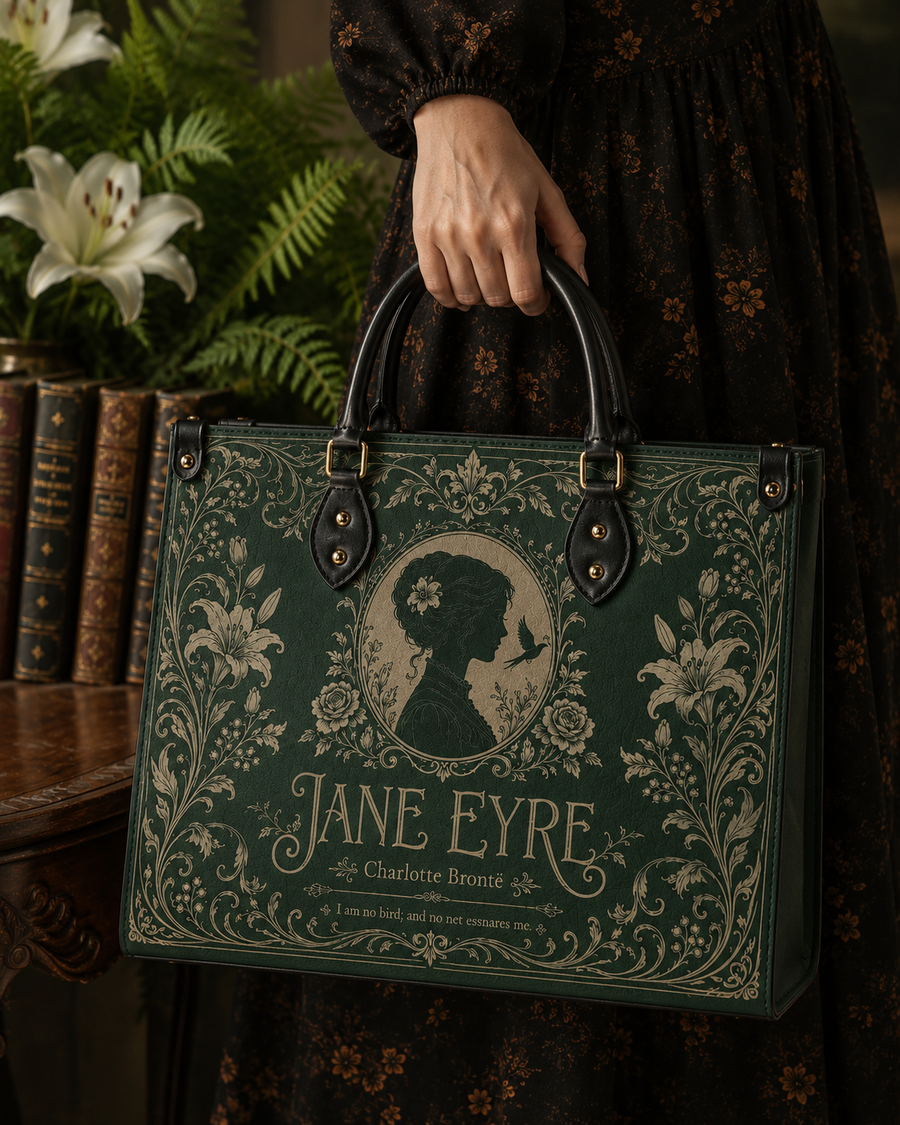 "Jane Eyre" Ivy Hall Leather Handbag