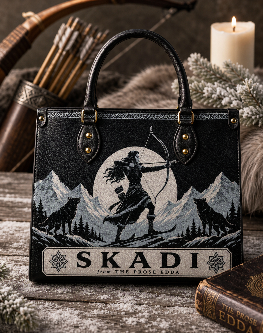 "Skadi" Leather Handbag
