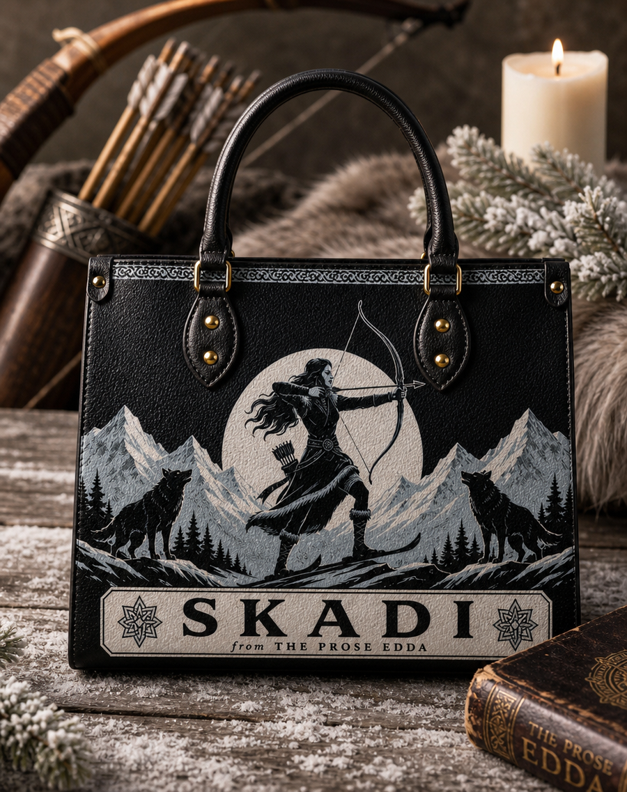"Skadi" Leather Handbag
