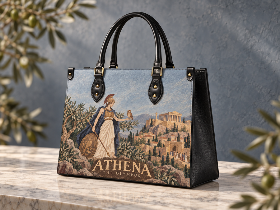 "Athena" Leather Handbag