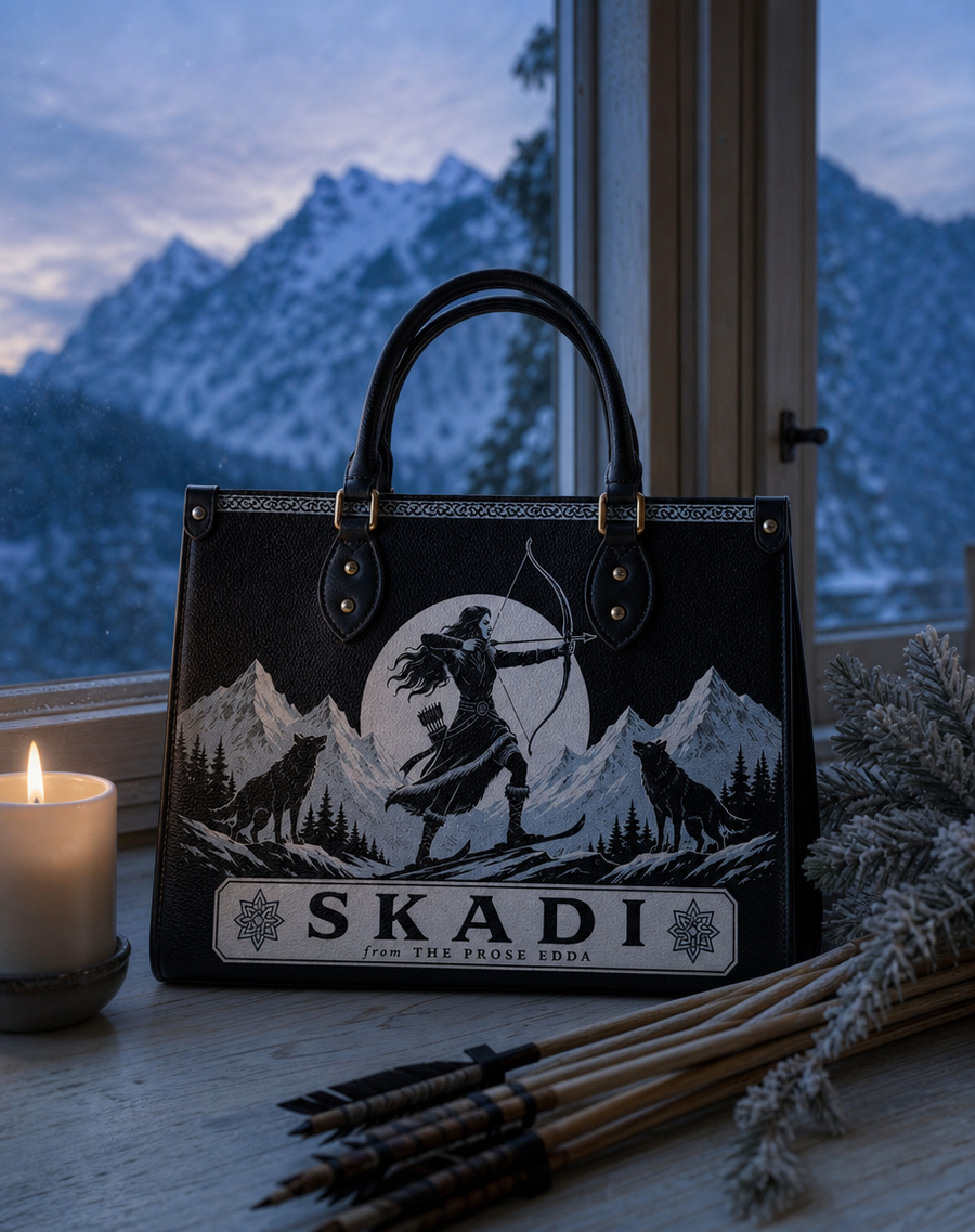 "Skadi" Leather Handbag