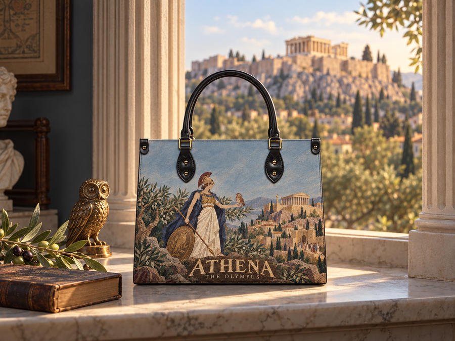 "Athena" Leather Handbag
