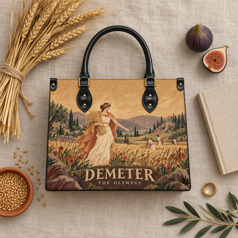 "Demeter" Leather Handbag