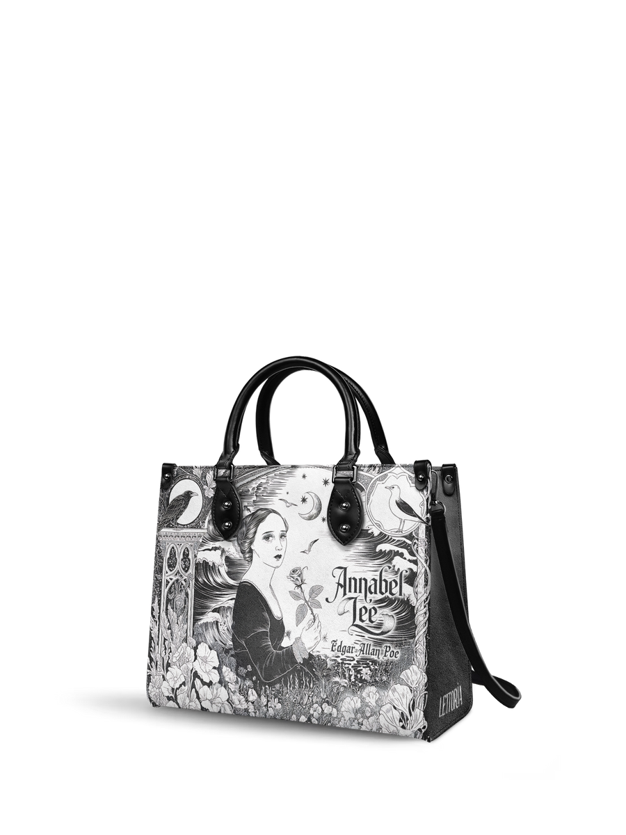"Annabel Lee" - Black Interior - Leather Handbag