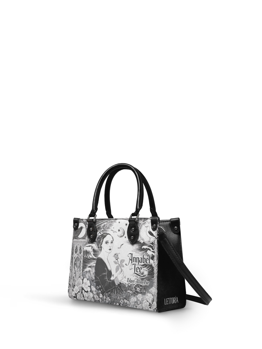 "Annabel Lee" - Black Interior - Small Leather Handbag