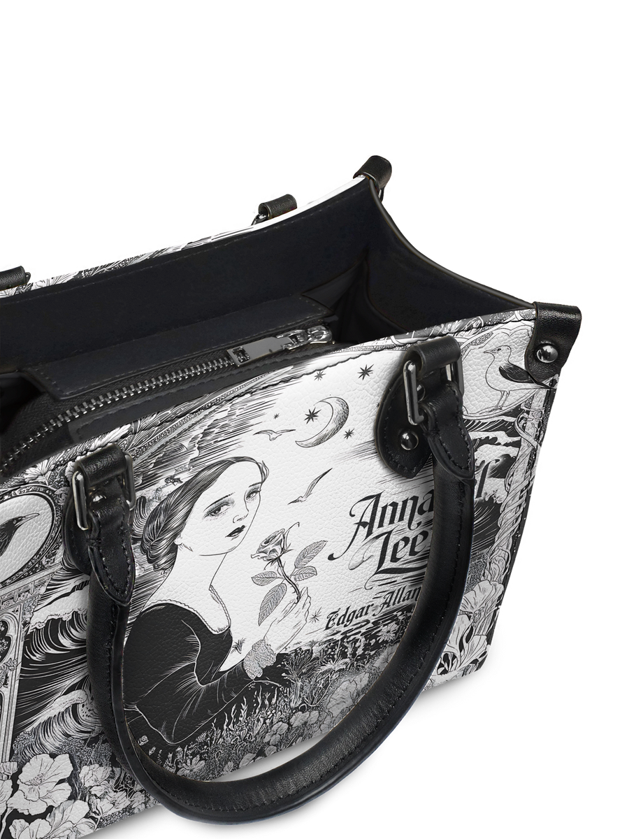 "Annabel Lee" - Black Interior - Small Leather Handbag