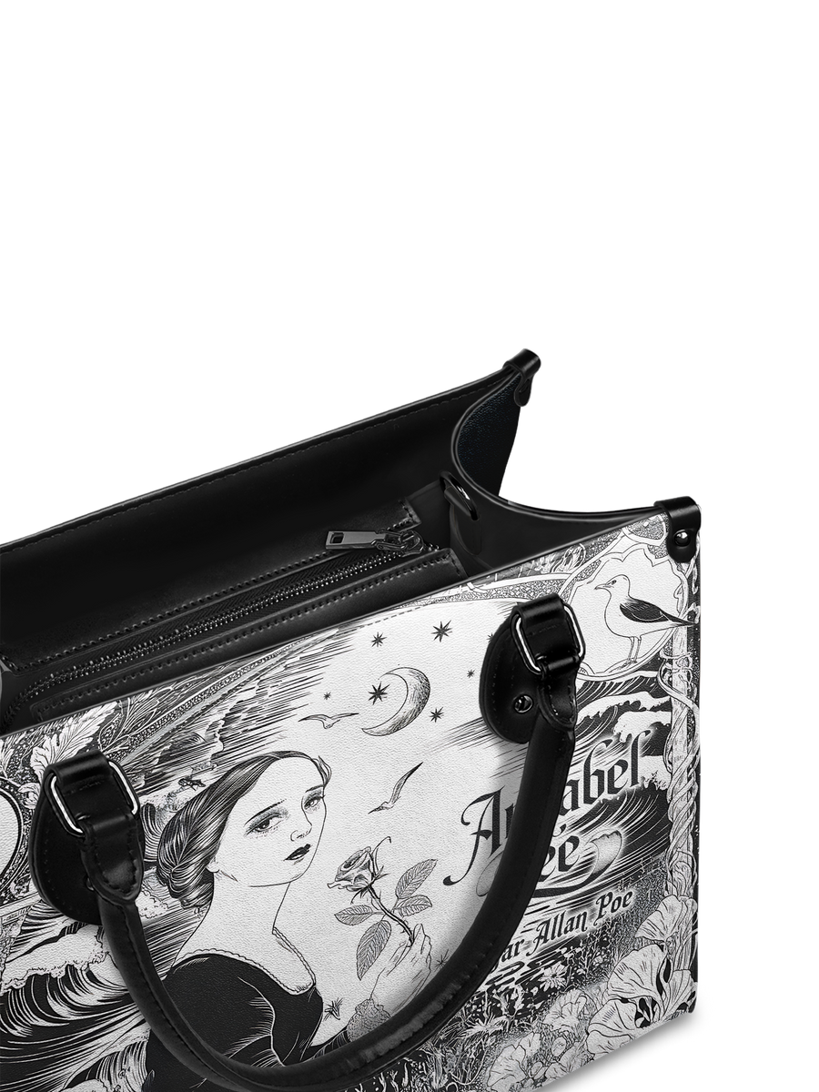 "Annabel Lee" - Black Interior - Leather Handbag
