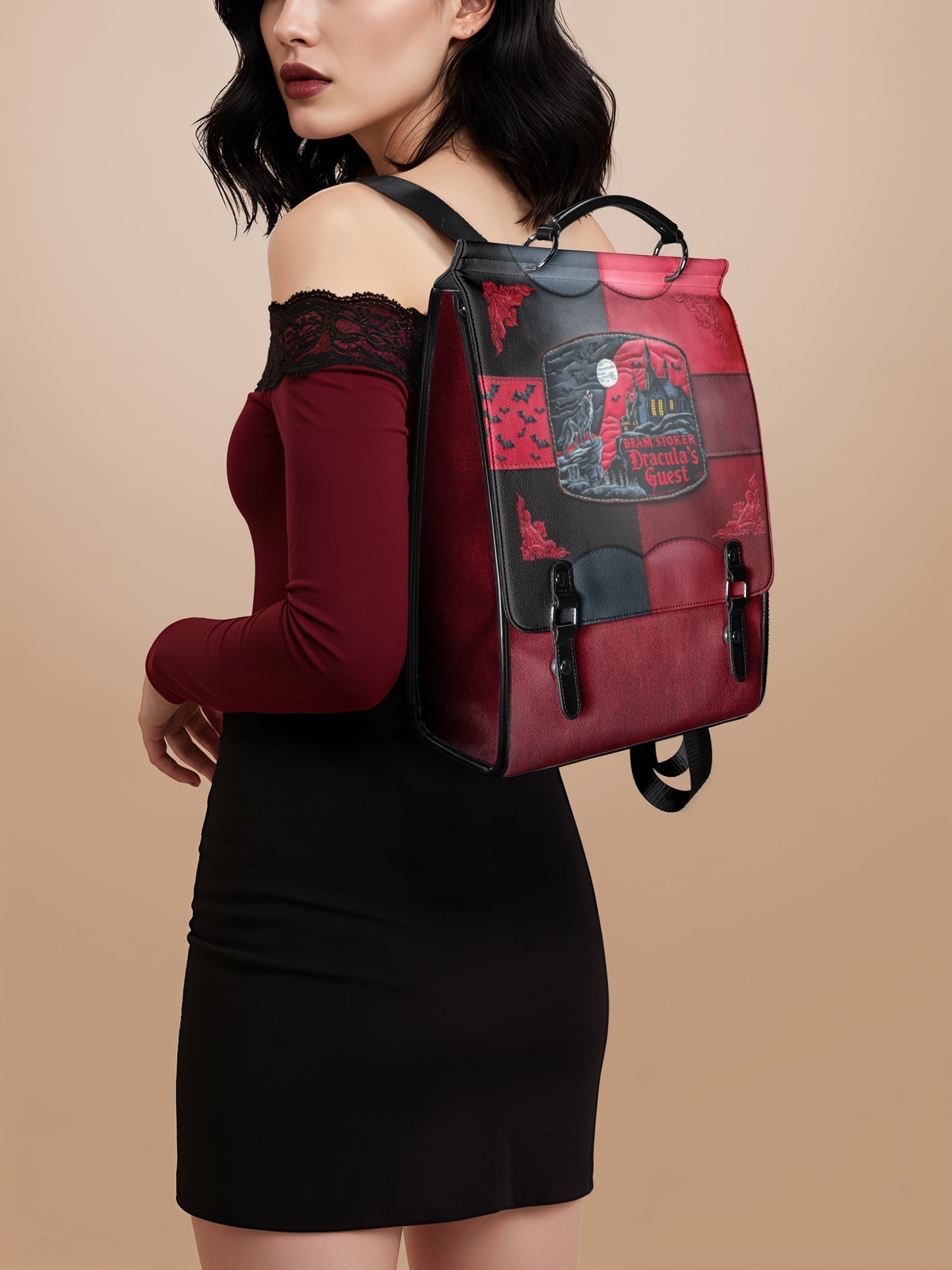 "Dracula's Guest" Leather Backpack