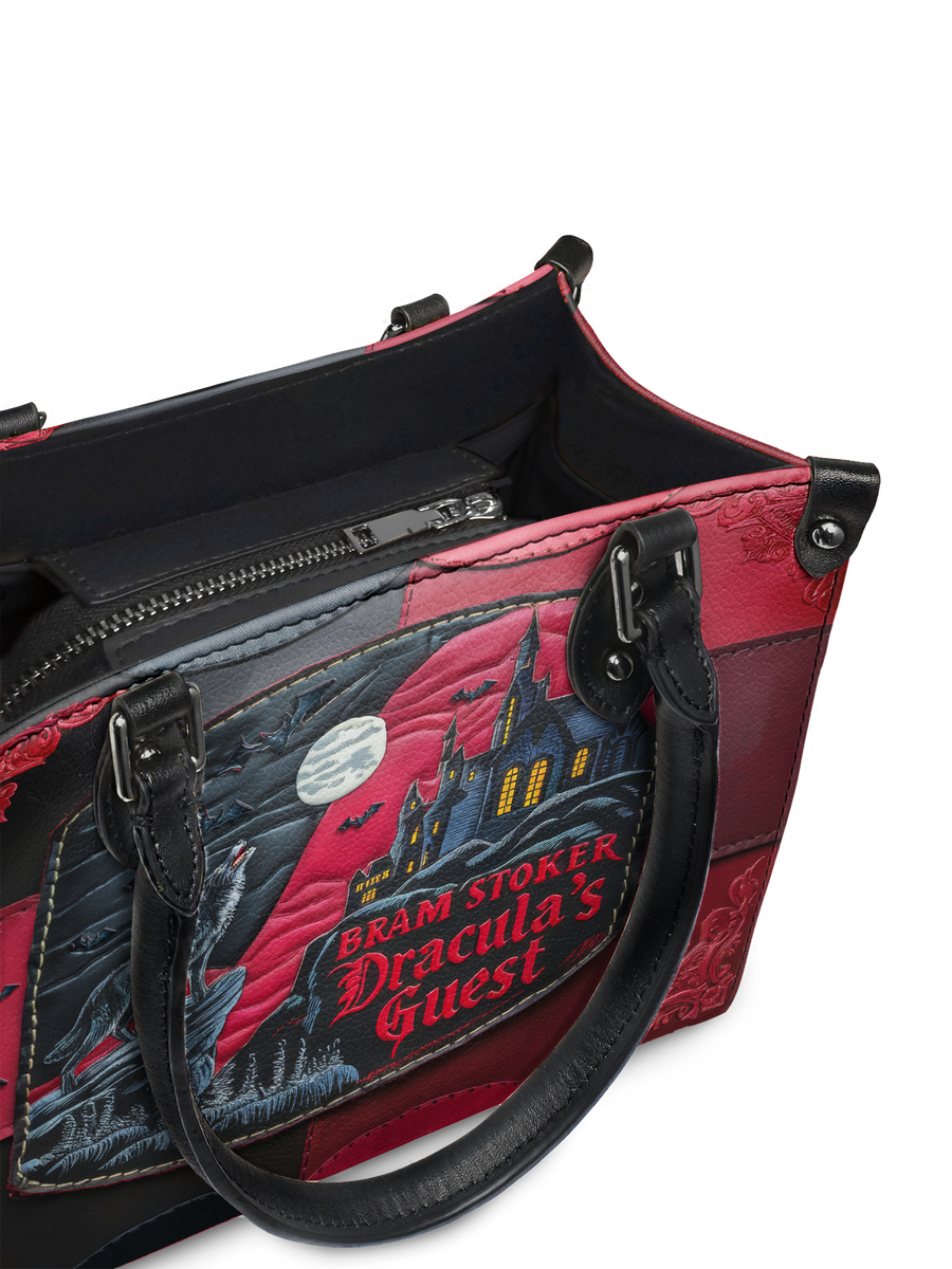 "Dracula's Guest" - Black Interior - Small Leather Handbag