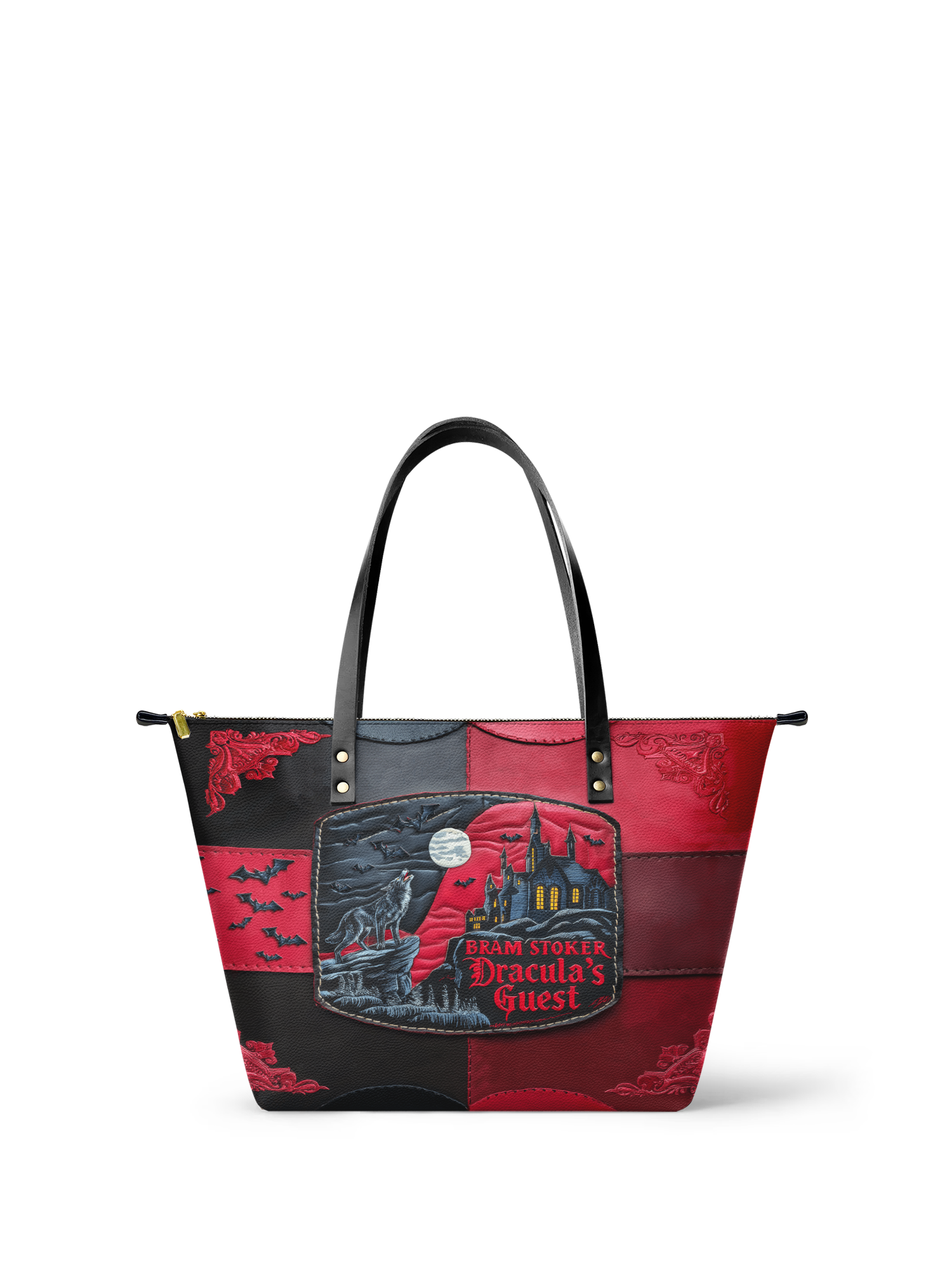 "Dracula's Guest" Leather Tote Bag
