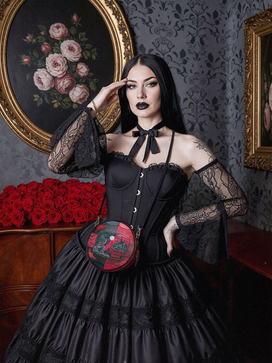 "Dracula's Guest" Circle Crossbody Bag
