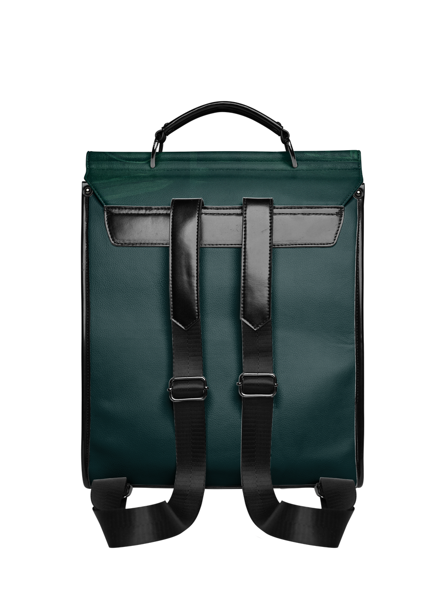 "Frankenstein" Mortuary Moss Leather Backpack