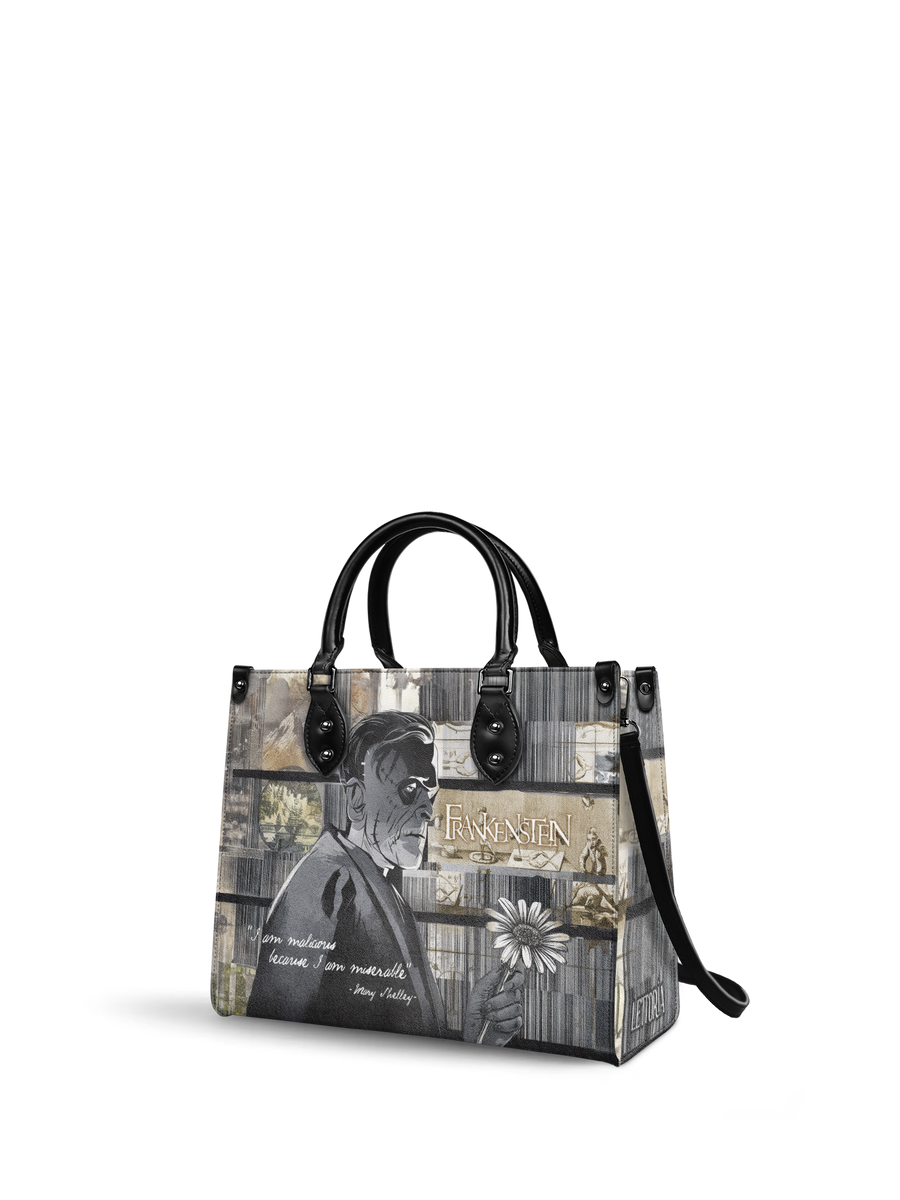 "Frankenstein" Ashes of Hope - Black Interior - Leather Handbag