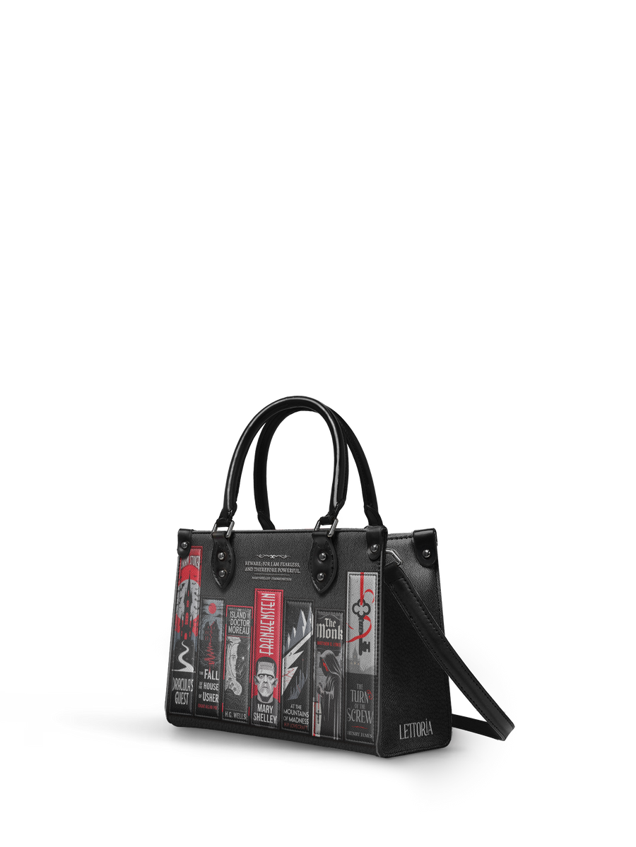 "The Fearless Collection" - Black Interior - Small Leather Handbag
