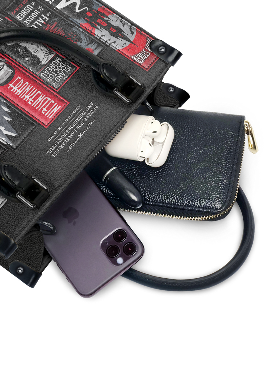 "The Fearless Collection" - Black Interior - Small Leather Handbag