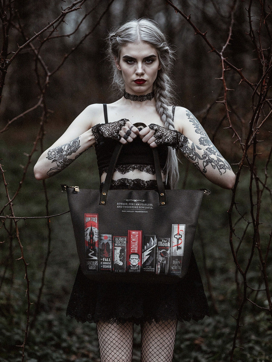 "The Fearless Collection" Leather Tote Bag