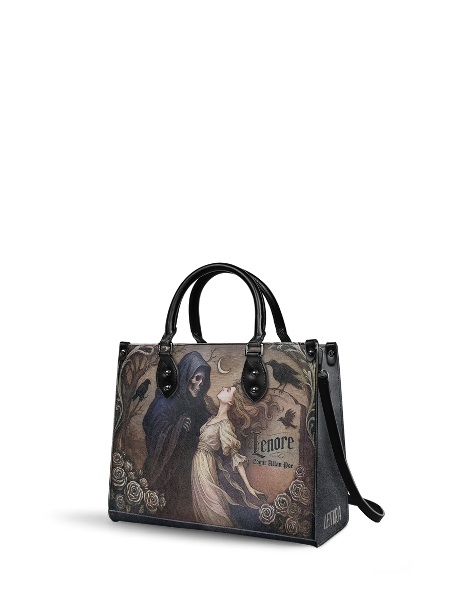 "Lenore" - Black Interior - Leather Handbag