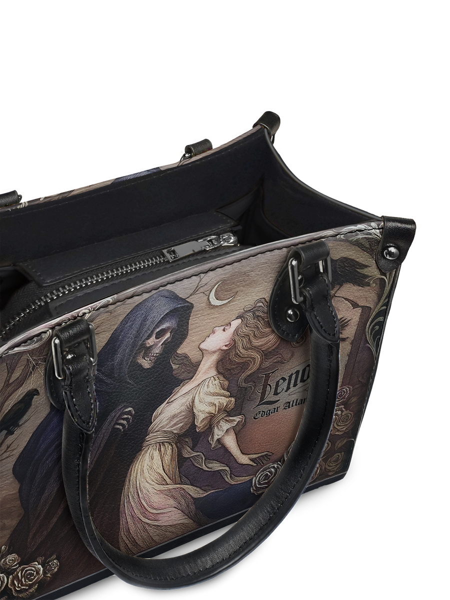 "Lenore" - Black Interior - Small Leather Handbag