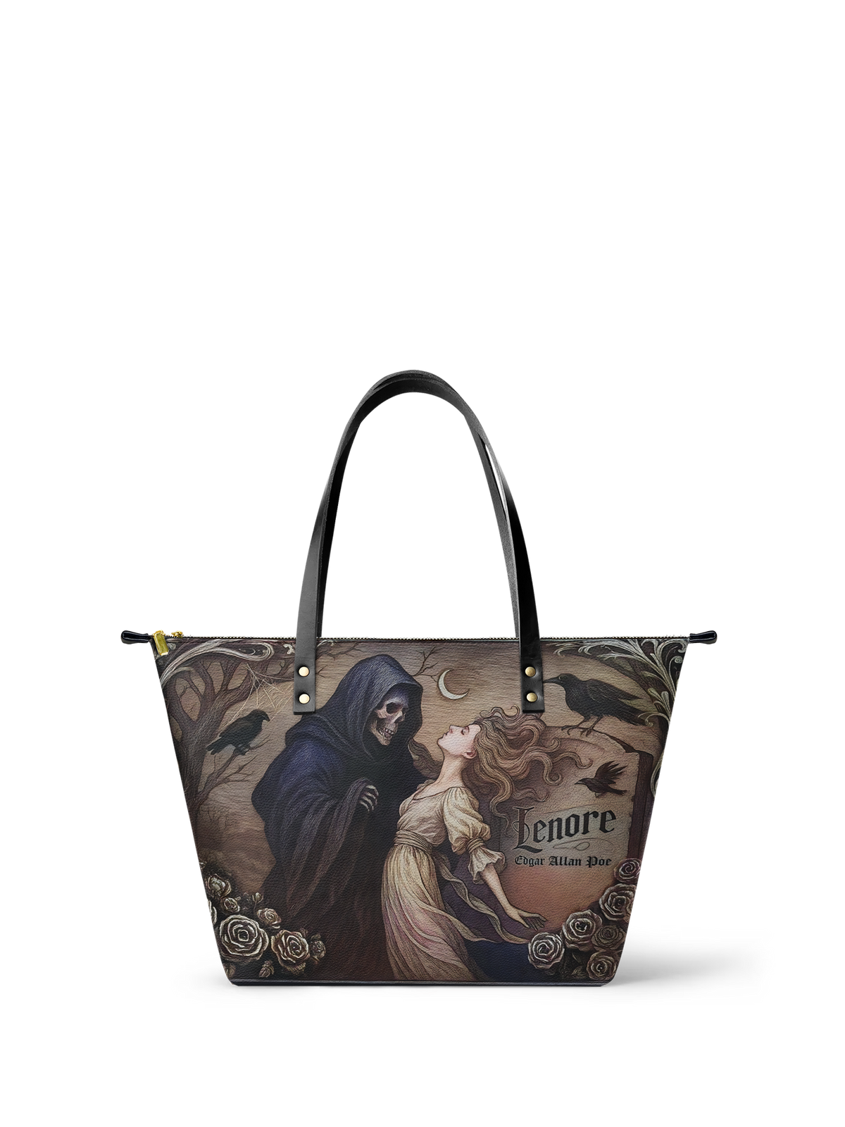 "Lenore" Leather Tote Bag