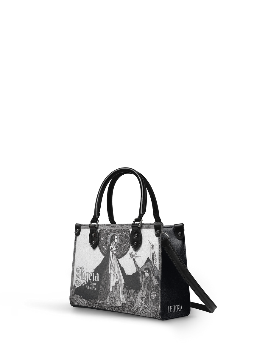 "Ligeia" - Black Interior - Small Leather Handbag