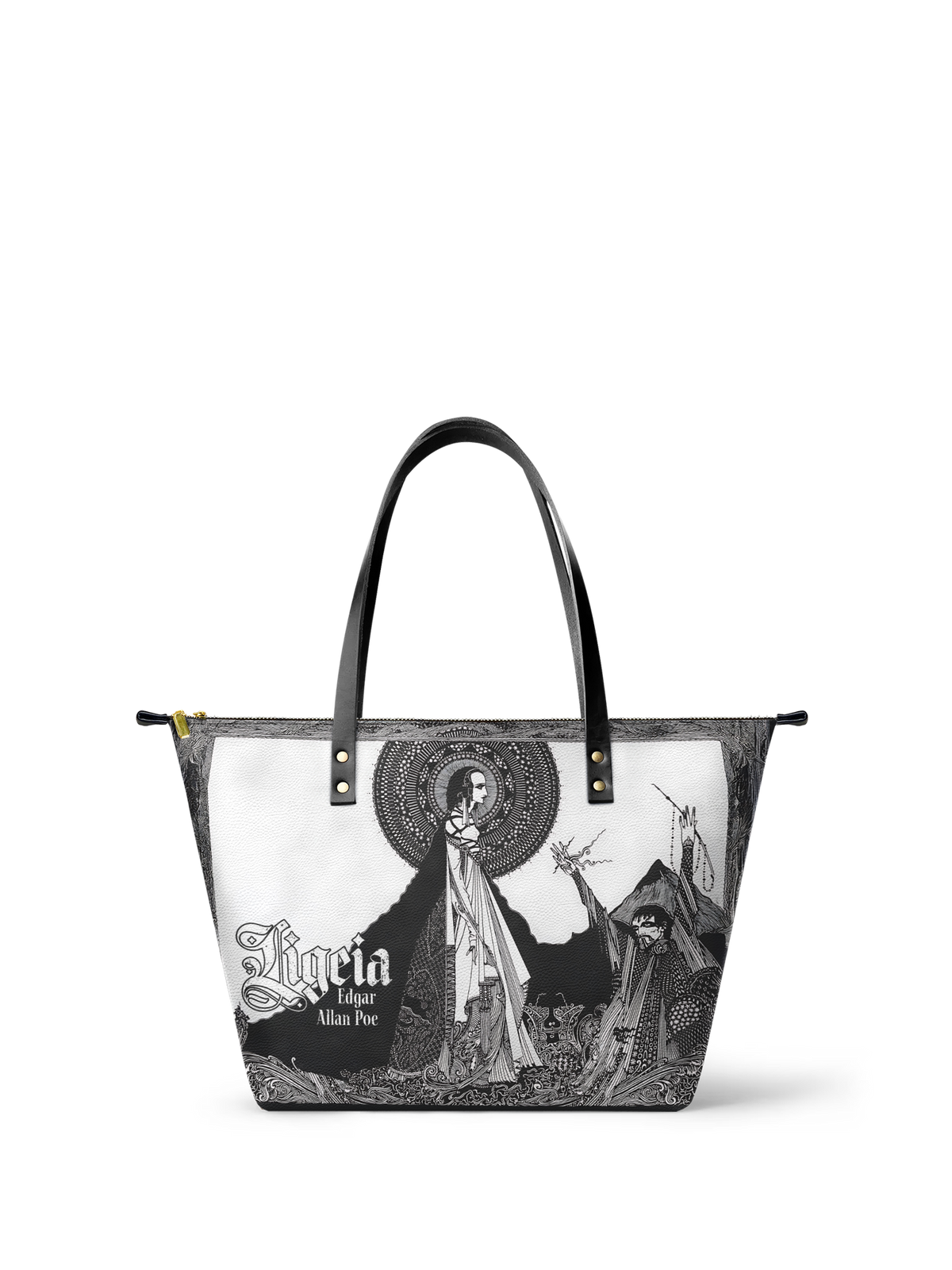 "Ligeia" Leather Tote Bag