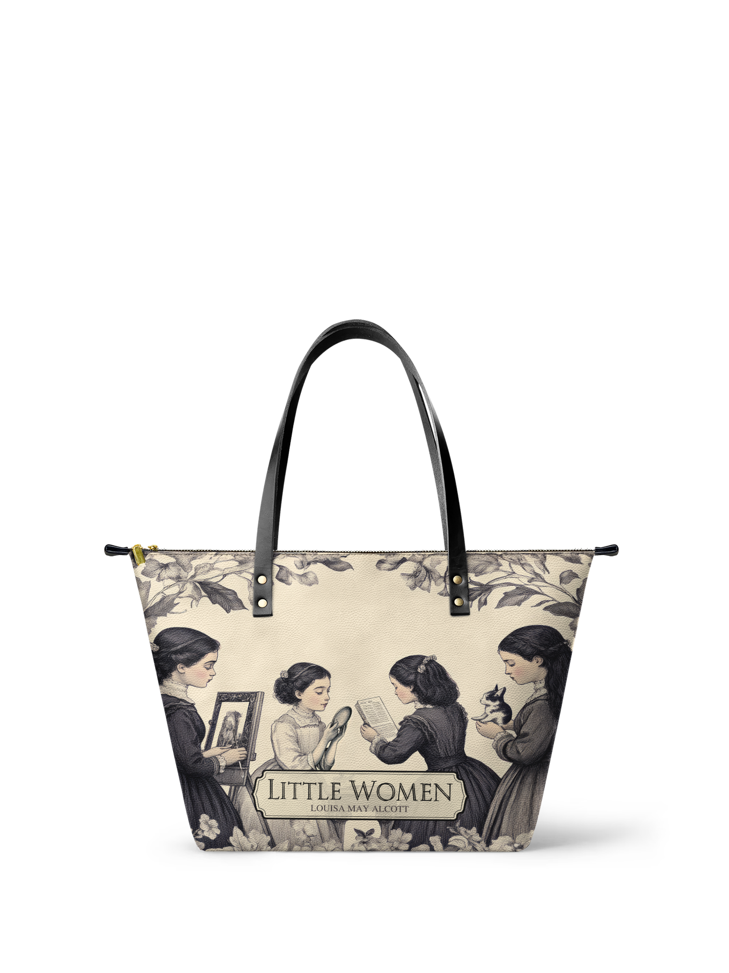 "Little Women" Leather Tote Bag