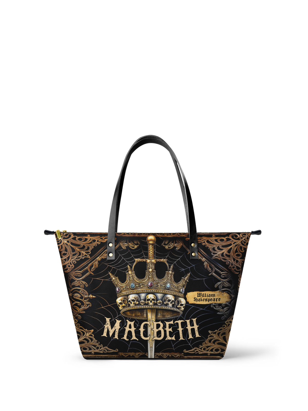 "Macbeth" Leather Tote Bag