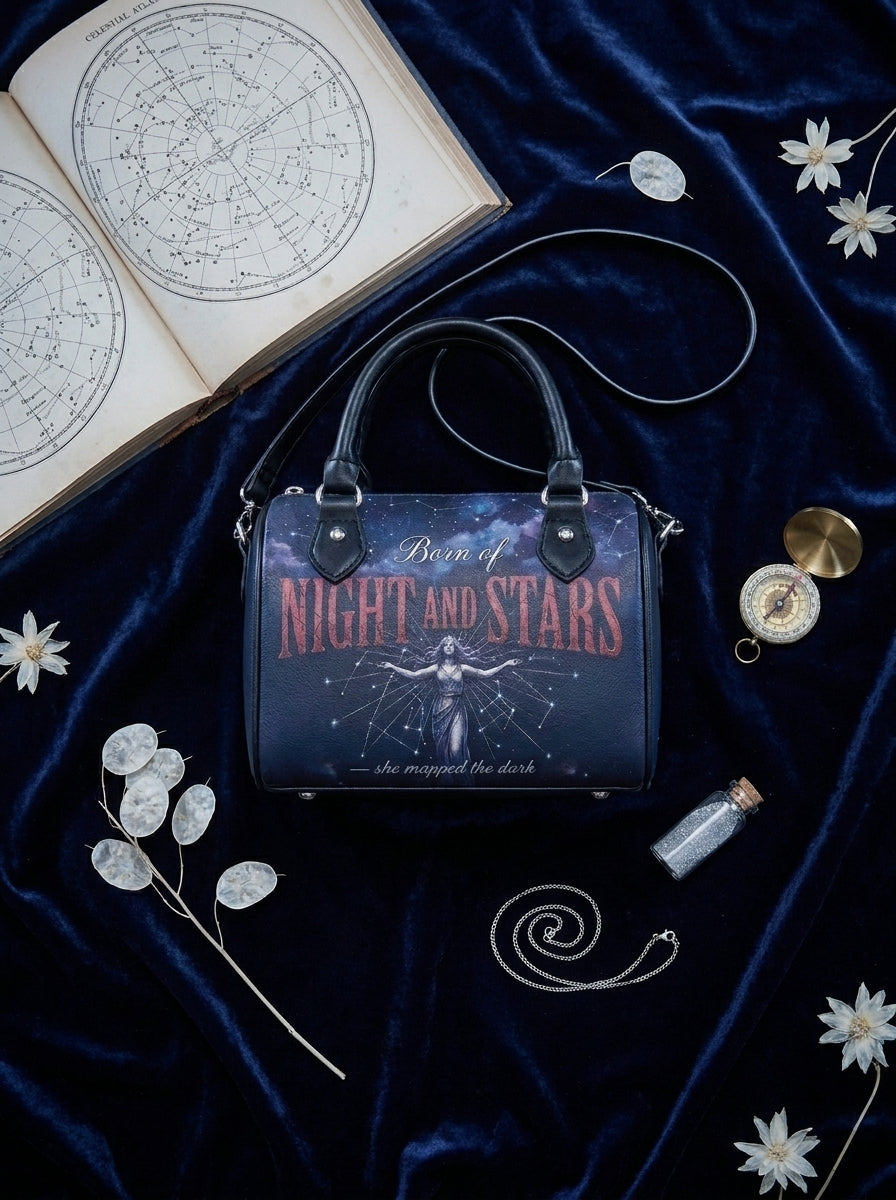 "Crowned in Constellations" Star Queen Mini Satchel