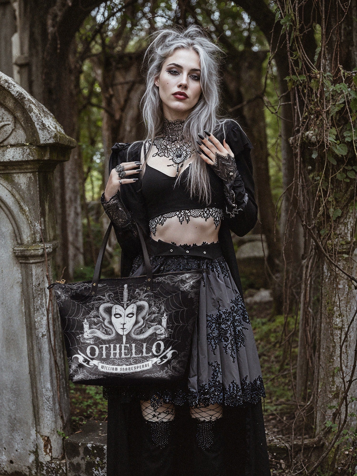 "Othello" Leather Tote Bag