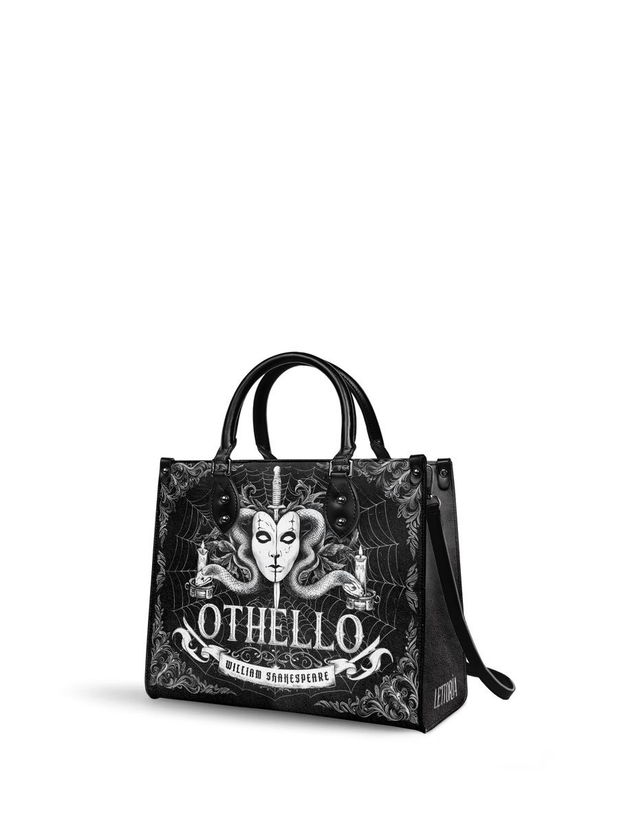 "Othello" - Black Interior - Leather Handbag