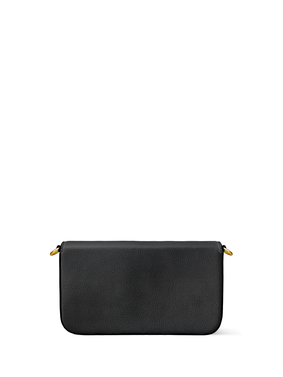 "The Codex of Gothic Tales" Deadlight Black Envelope Chain Crossbody Bag