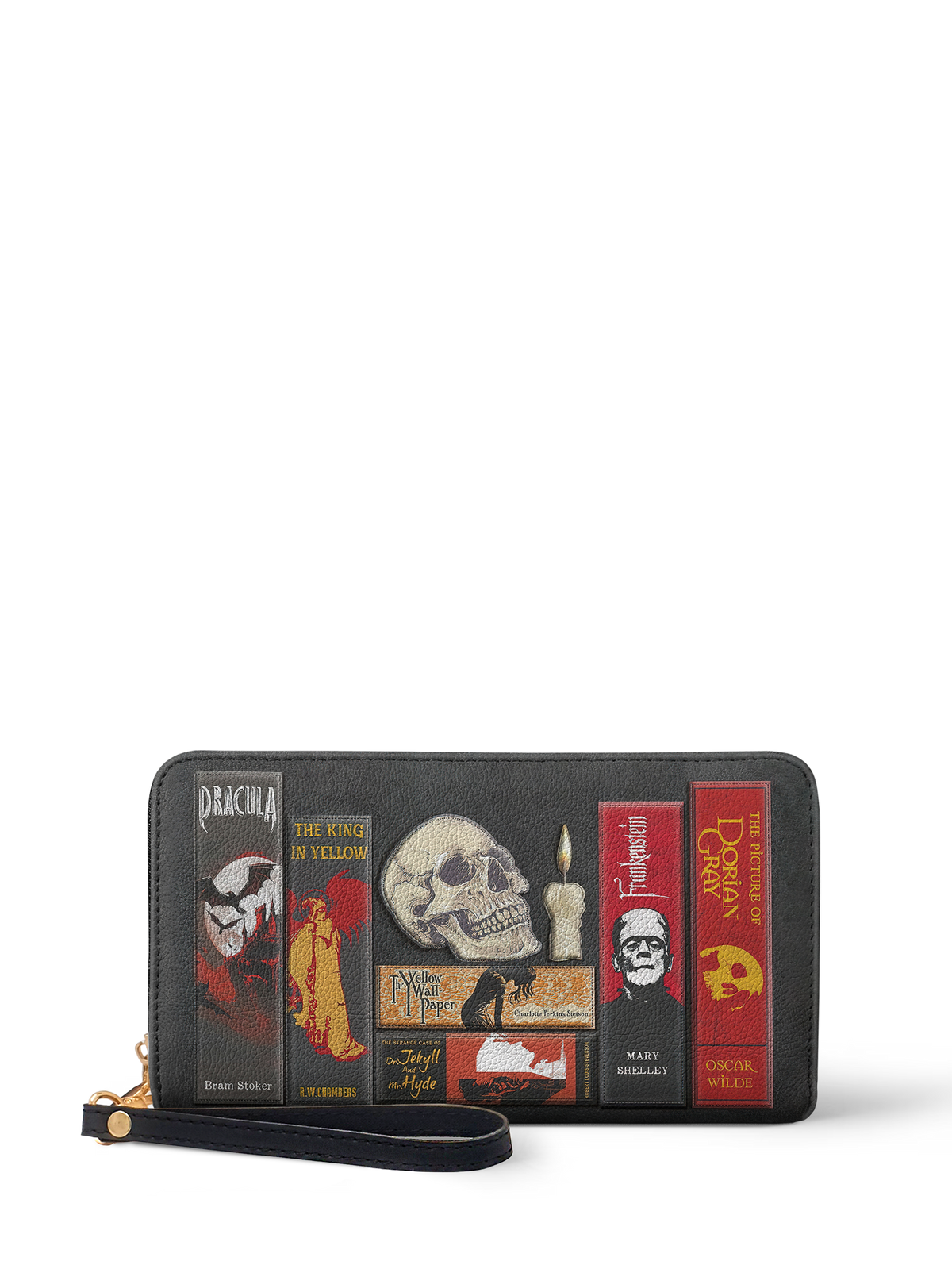 "The Codex of Gothic Tales" Deadlight Black Wallet