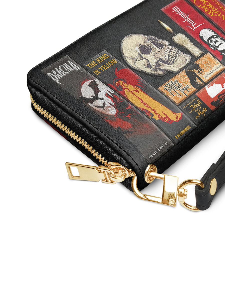 "The Codex of Gothic Tales" Deadlight Black Wallet