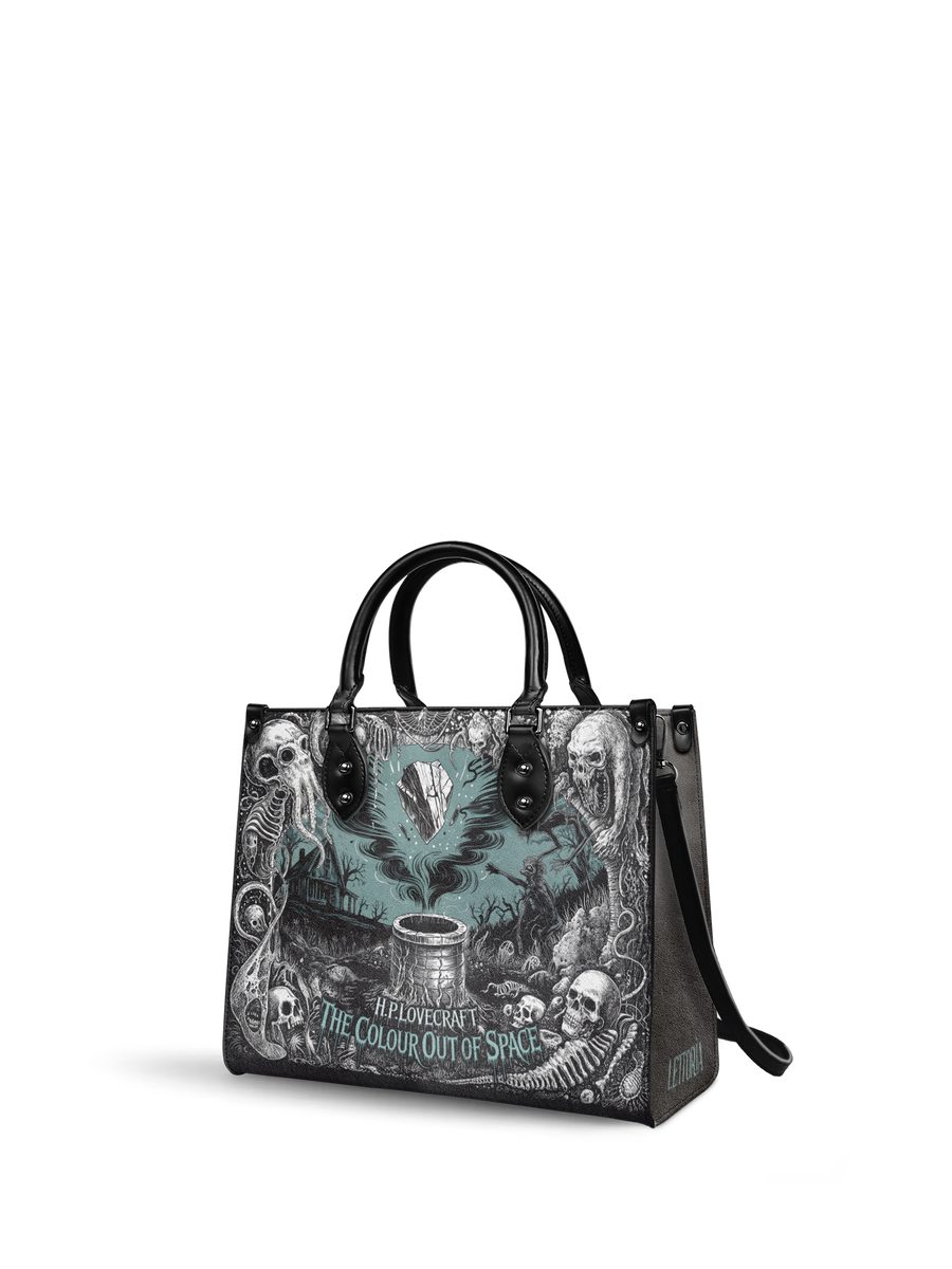 "The Colour Out Of Space" - Black Interior - Leather Handbag