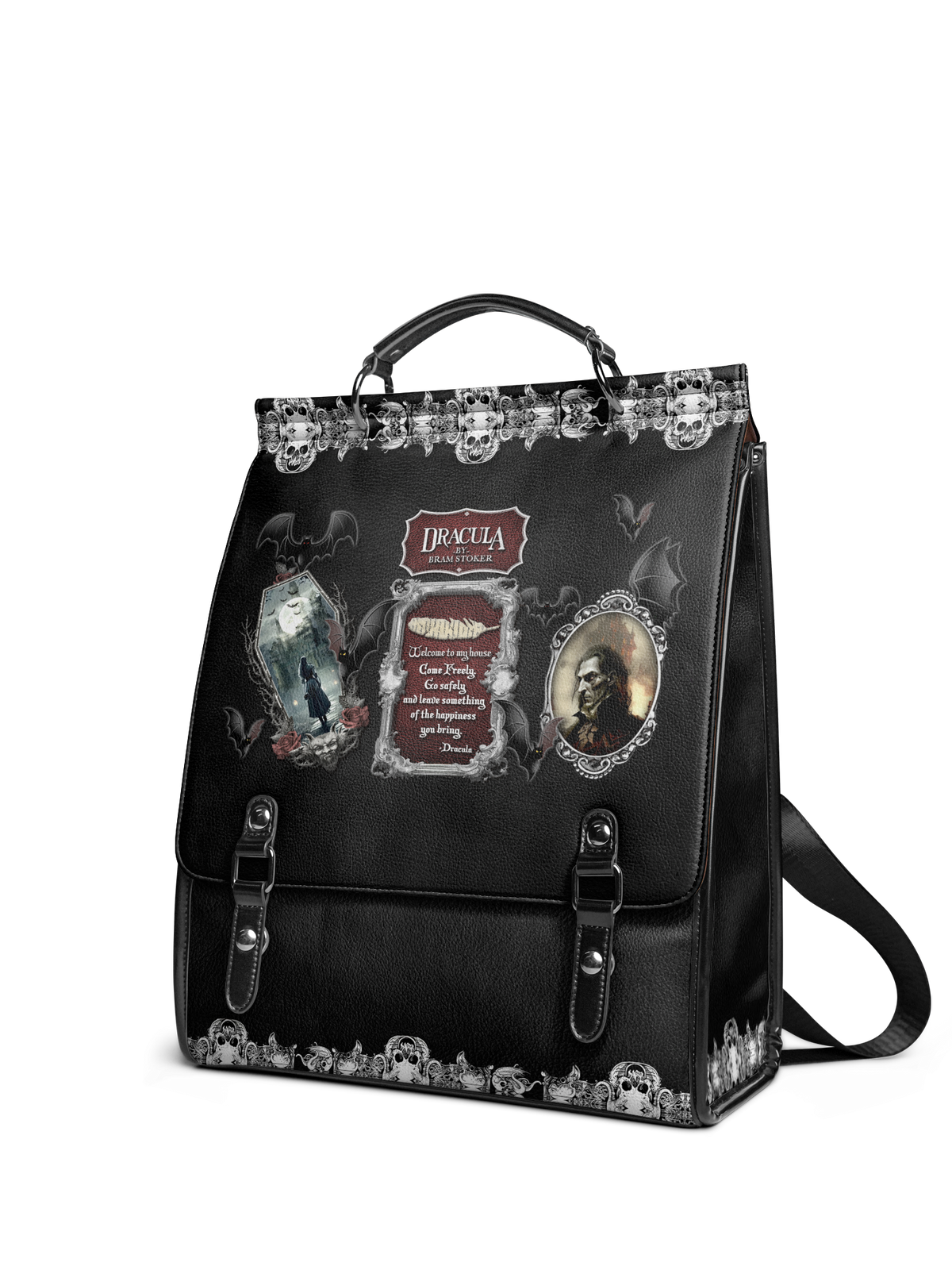 "The Dracula" Leather Backpack