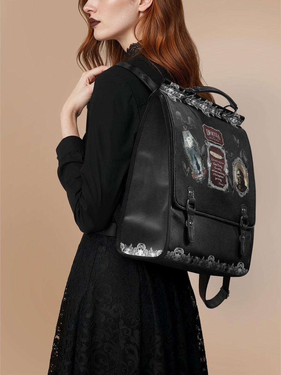 "The Dracula" Leather Backpack