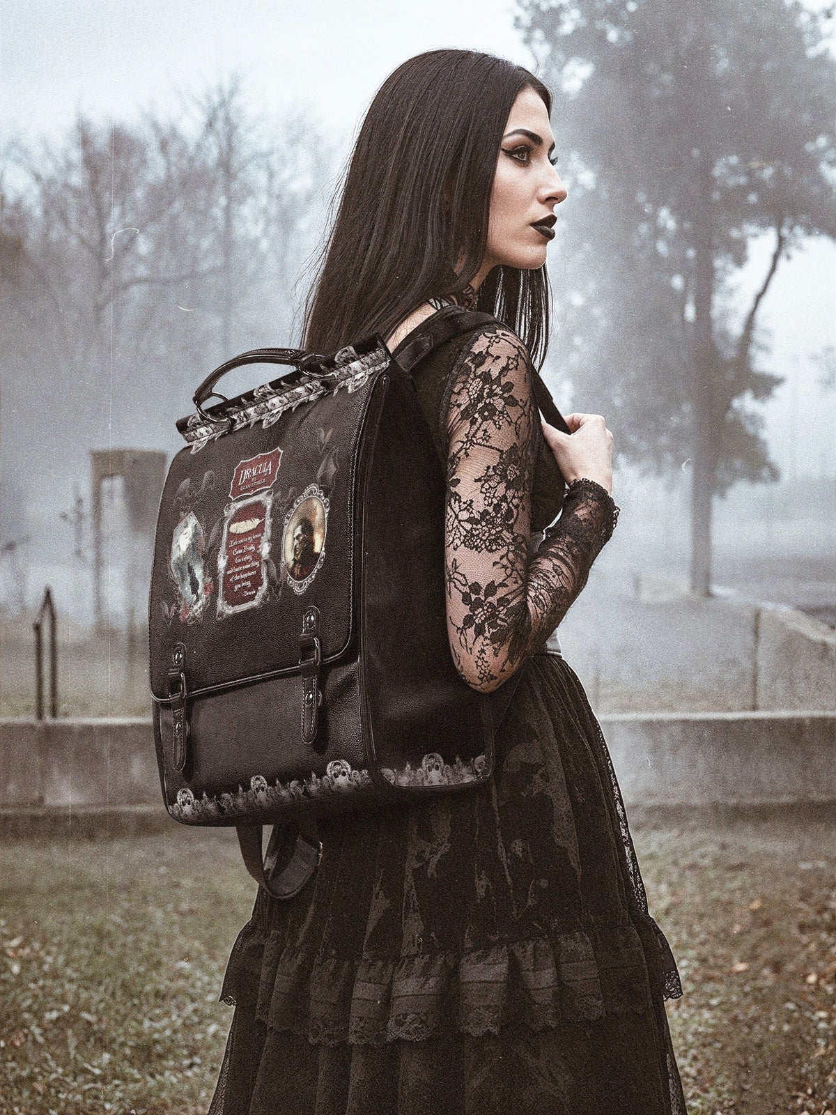 "The Dracula" Leather Backpack