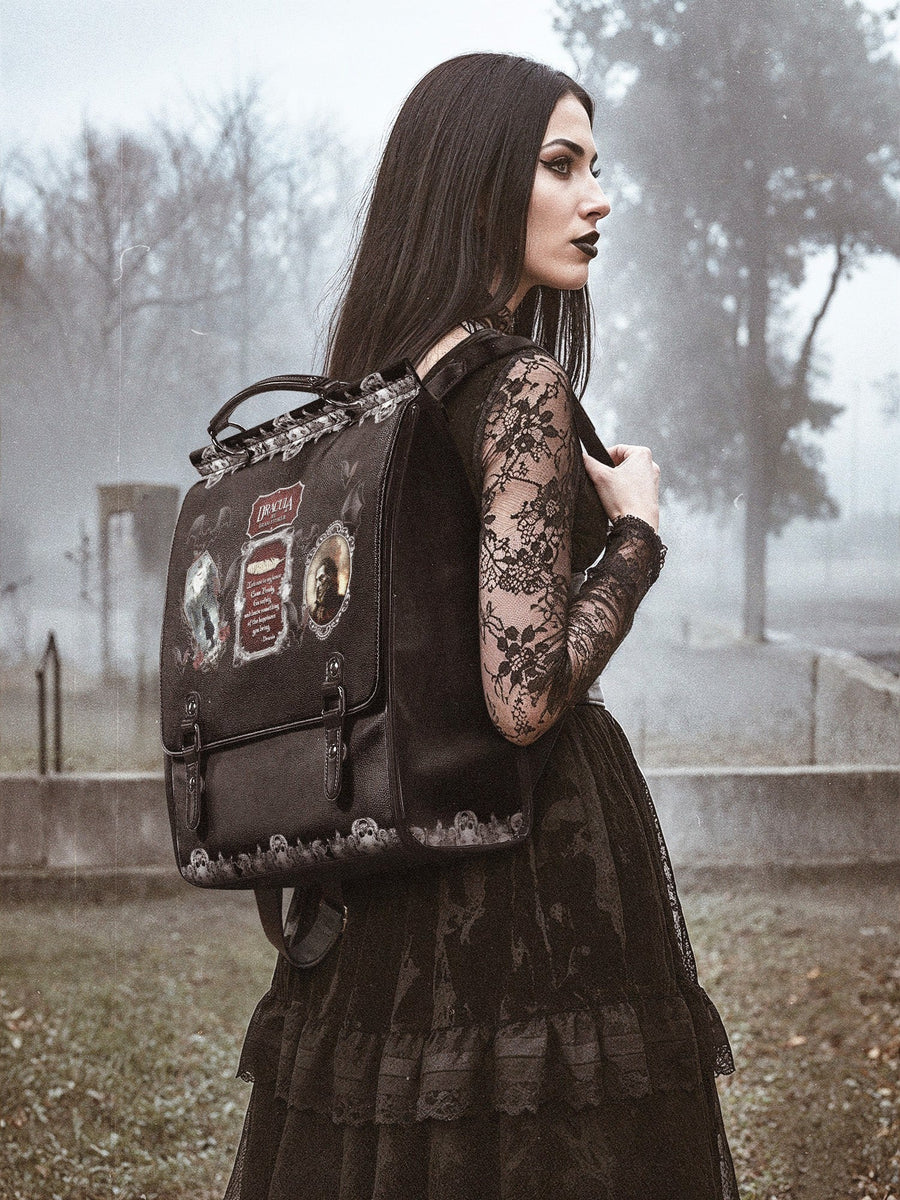 "The Dracula" Leather Backpack