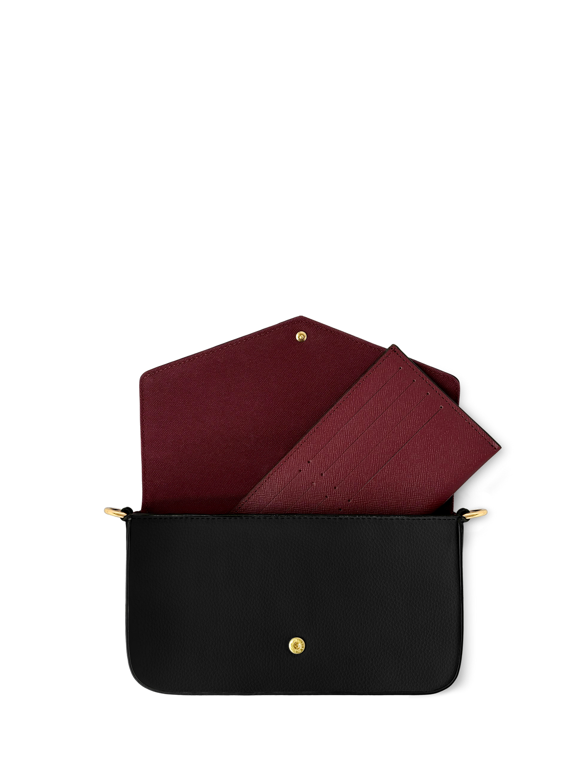"The Masque Of The Red Death" Envelope Chain Crossbody Bag