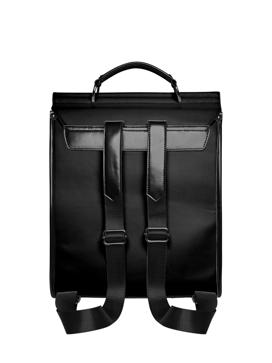 "The Masque Of The Red Death" Leather Backpack