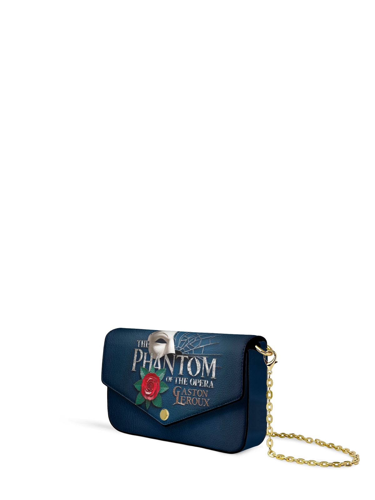 "The Phantom Of The Opera" Envelope Chain Crossbody Bag