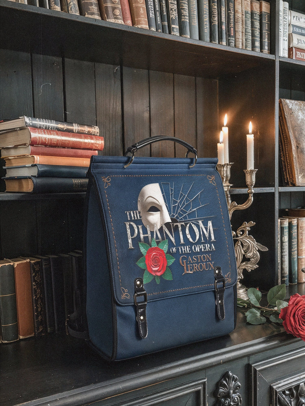 "The Phantom Of The Opera" Leather Backpack