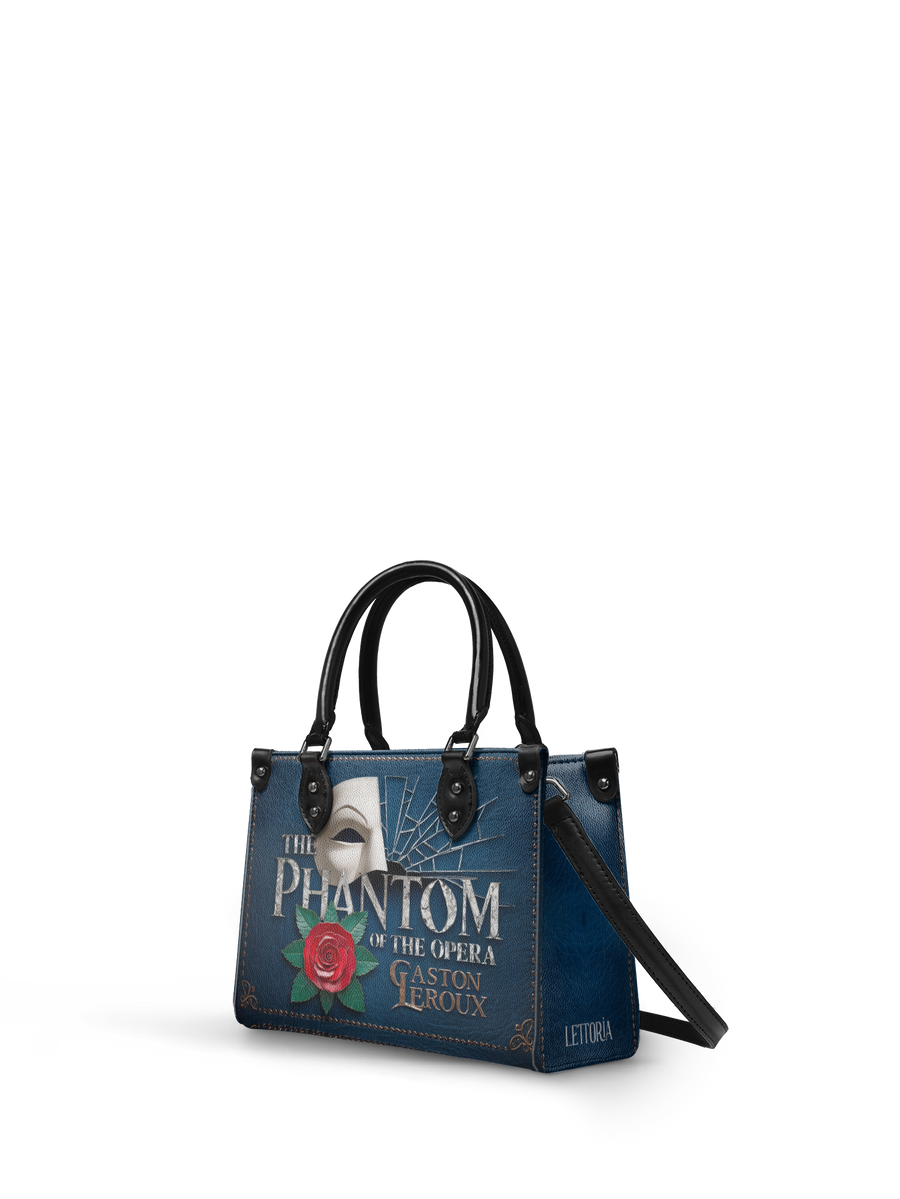 "The Phantom Of The Opera" - Black Interior - Small Leather Handbag